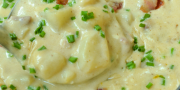 Kartoffelsuppe mit Mettwürstchen