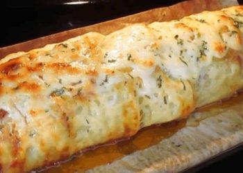 Hackfleisch Käse Rolle