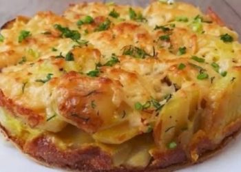 Einzigartiges und anderes Kartoffelomelett
