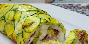 Omelettbrötchen mit Zucchini: das Rezept für das komplette und köstliche Gericht