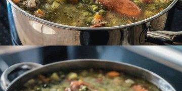 Deftige Erbsensuppe