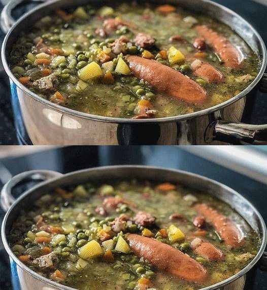 Deftige Erbsensuppe