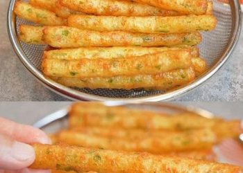 Das essen einfach alle soo lecker, Pommes Frites mit Käse