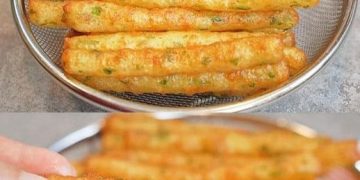 Das essen einfach alle soo lecker, Pommes Frites mit Käse