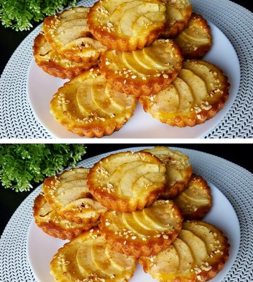 Mit nur 1 Ei und einem Apfel können Sie diese köstlichen Törtchen zubereiten.