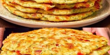 Es ist so lecker, dass ich es jedes Wochenende mache, Pfannkuchen mit Knoblauch