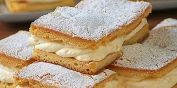 BUTTERKEKS SANDWICHES MIT VANILLEPUDDING, HIMMLISCH LECKER !