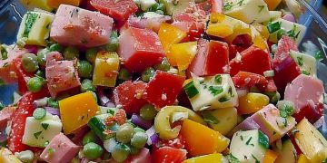 Paprika Gouda Salat In 3 Minuten Gezaubert