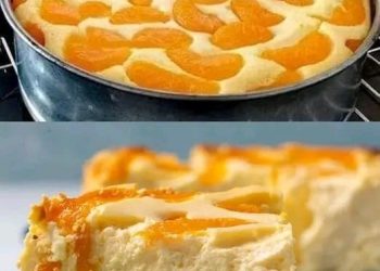 Den backe ich 3x pro Woche,Fantastischer Quarkkuchen ohne Boden in 3 Minuten