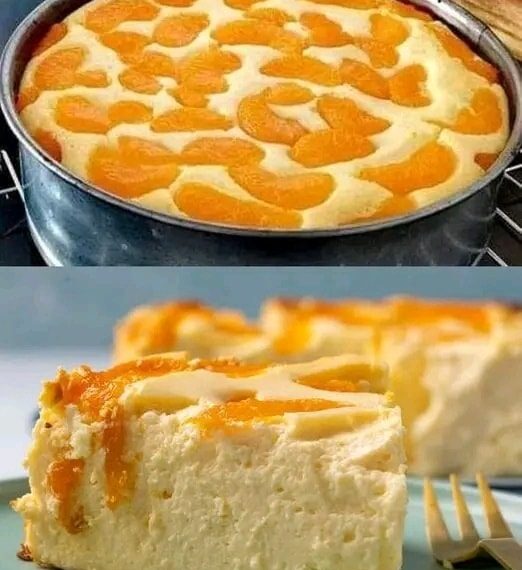 Den backe ich 3x pro Woche,Fantastischer Quarkkuchen ohne Boden in 3 Minuten