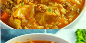 Kohlrouladensuppe ist ein köstliches Rezept