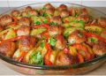 Kartoffel Bratwurst Auflauf lecker