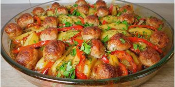 Kartoffel Bratwurst Auflauf lecker