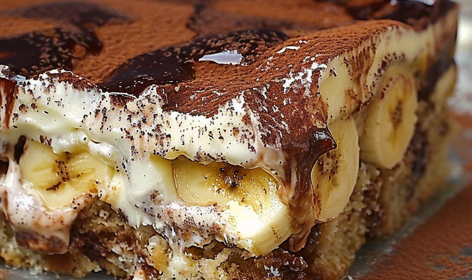 “Verführerisches Bananen-Tiramisu”