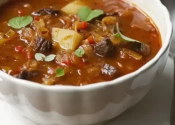 Deftige Gulaschsuppe