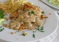 Jägerschnitzel mit Spätzle