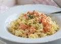 Nudeln mit Frischkäse
