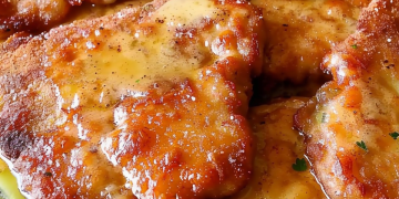 Pfarrerschnitzel – Leckeres Zartes Und Saftiges Fleisch Mit Feiner Soße