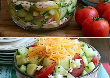 Der Beste Salat Überhaupt: Übernacht-Salat, Lecker Und Super Zum Vorbereiten
