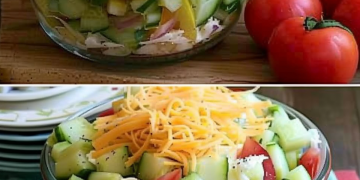 Der Beste Salat Überhaupt: Übernacht-Salat, Lecker Und Super Zum Vorbereiten