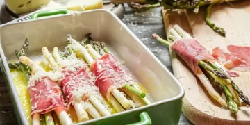 Spargel aus dem Ofen