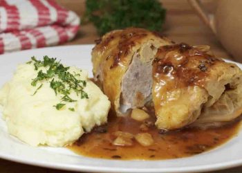 Geschmorte Kohlrouladen