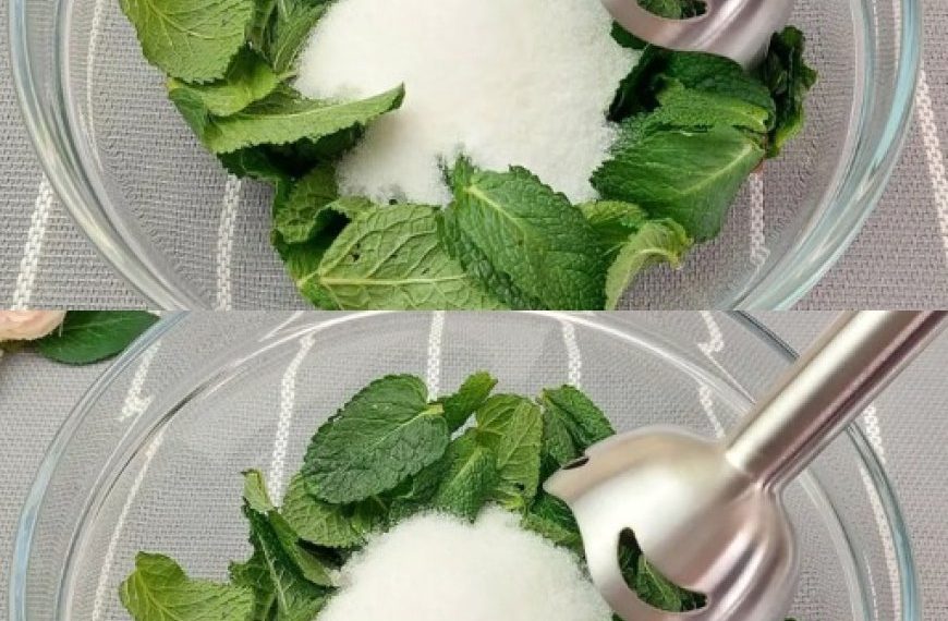 Zucker und Minze vermischen: Das Ergebnis wird Sie überraschen