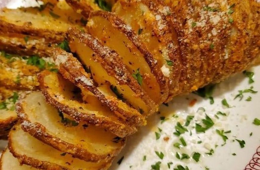 Gebackene Kartoffel Scheiben