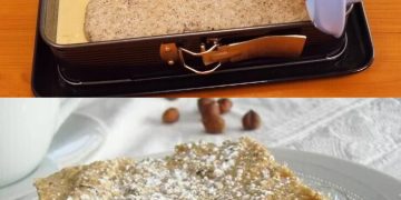 omas Nuss Schnitten, ein altes Familien-Rezept