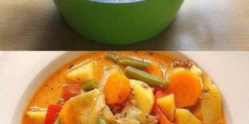 Schlemmertopf mit Hackfleisch, macht lange satt!