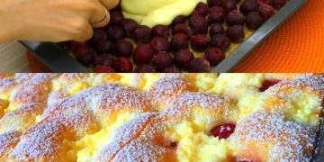 Fantastischer Quark Kirschkuchen aus Ungarn
