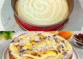 Apfelkuchen mit Vanillepudding, Bombastisch gut