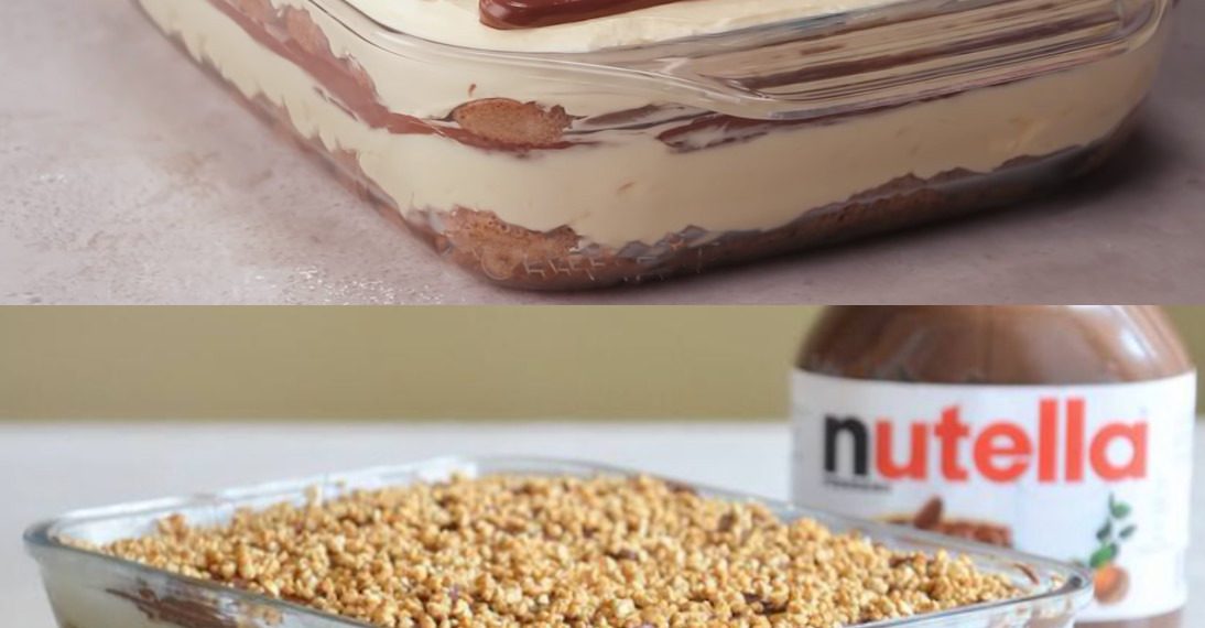 Nutella Tiramisu in 10 Minuten