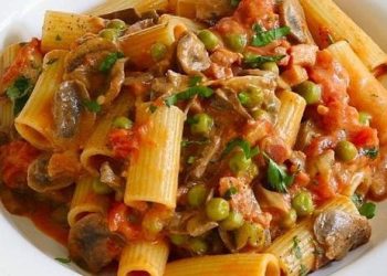 Rigatoni alla boscaiola