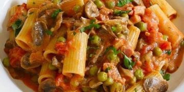 Rigatoni alla boscaiola