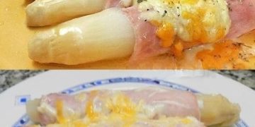 Spargel aus dem Ofen