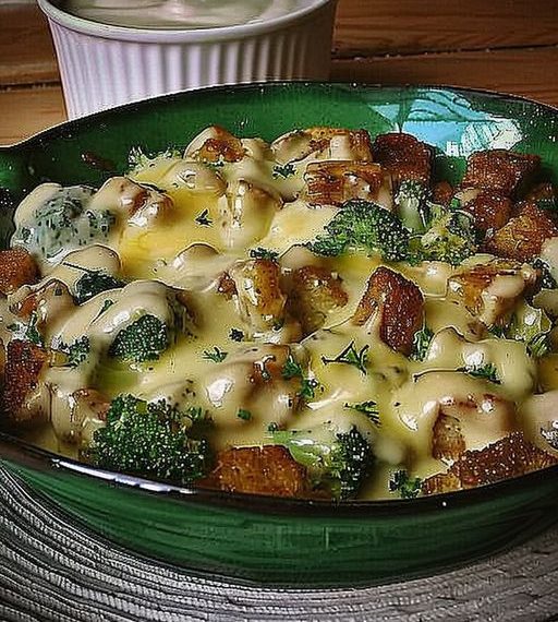 Gyrosauflauf mit Knoblauch und Sauce Hollandaise: Schnell zubereitet und unvergleichlich lecker