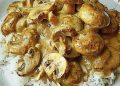 Philadelphia Geschnetzeltes mit Champignons
