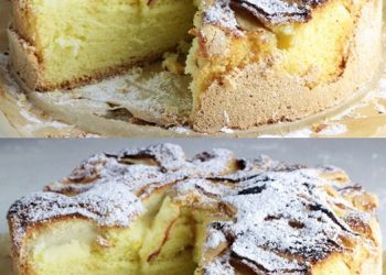 Blitz Apfelkuchen in 10 Minuten bereit zum Backen