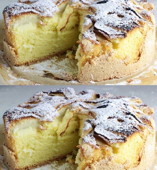 Blitz Apfelkuchen in 10 Minuten bereit zum Backen