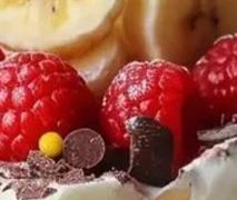 Banane- Himbeer Split-Kuchen ohne Backen!