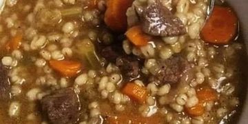 Rindfleisch- & Gerstensuppe 😍