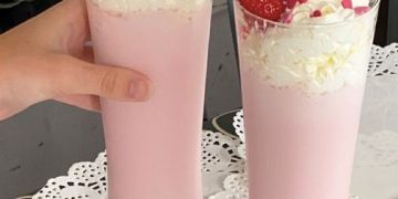 Erdbeer Milkshake