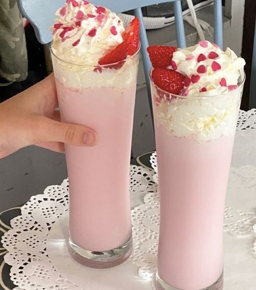 Erdbeer Milkshake