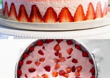Erdbeermousse Torte Rezept, mit Suchtpotenzial