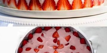 Erdbeermousse Torte Rezept, mit Suchtpotenzial