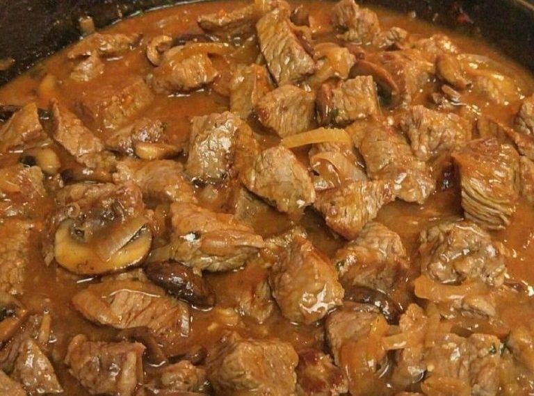 Mit Pilzsauce im Mund zergehen