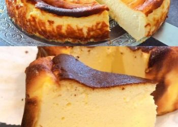 Käsekuchen ohne Boden in 2 Minuten zubereitet!