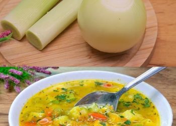 Herzhafte Gemüsesuppe mit selbstgemachten Croutons: Ein wohltuender Genuss
