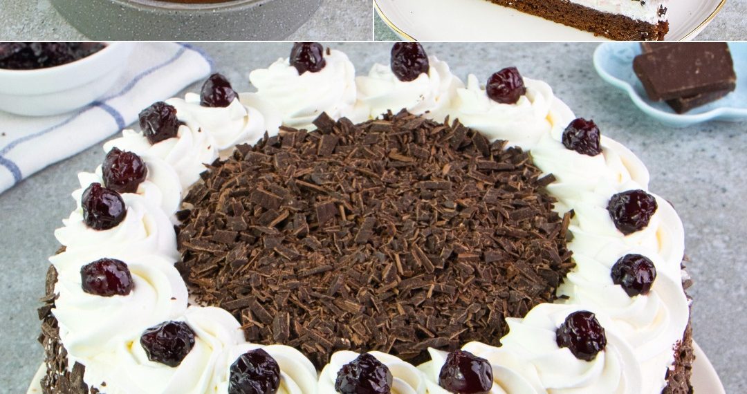 Schwarzwälder Kirschtorte: das Rezept für das köstliche und spektakuläre traditionelle deutsche Dessert